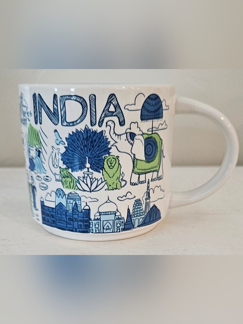 Starbucks 2023 India Been There Series Mug 14 oz